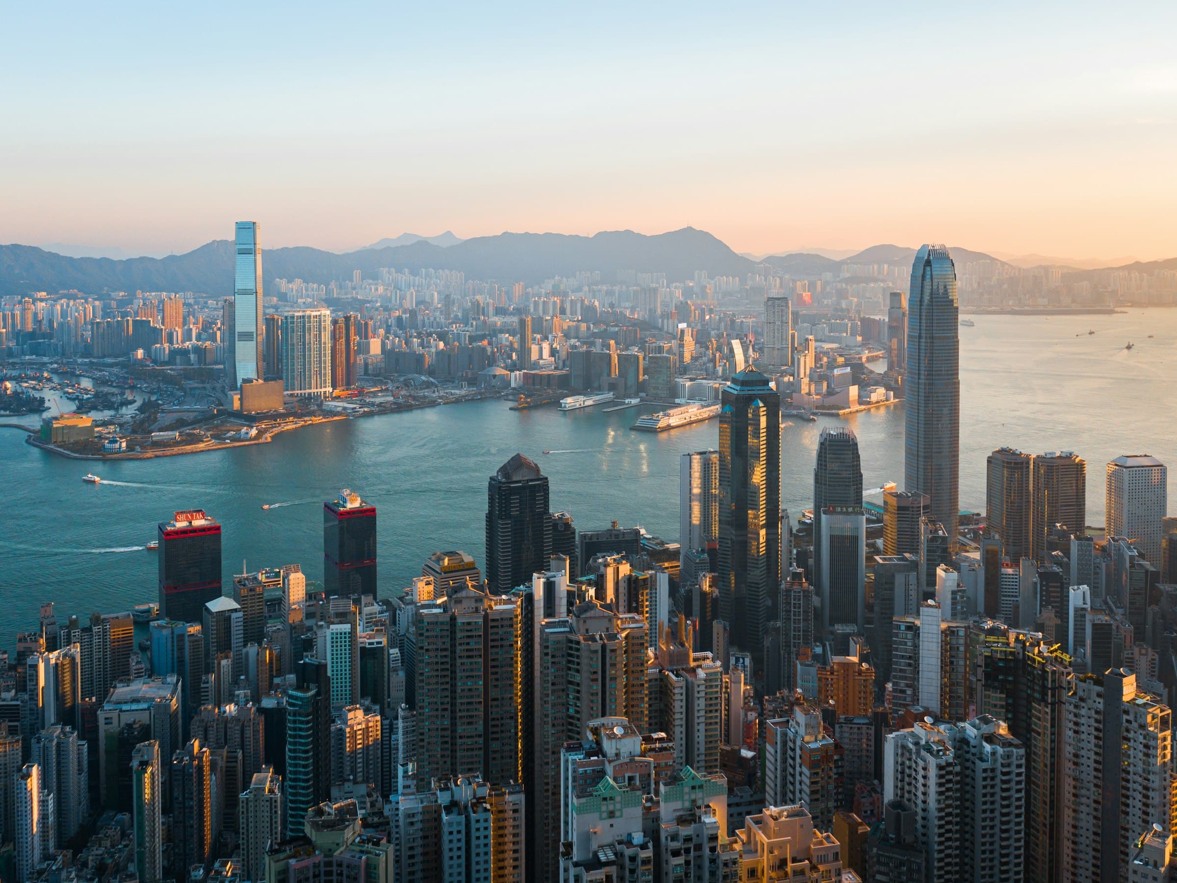Victoria Harbour skyline